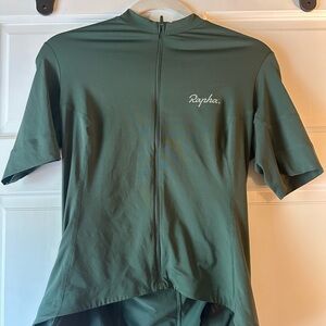 Rapha Olive Performance Cycling Jersey